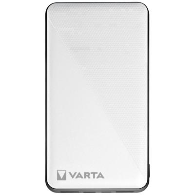 Varta Power Bank Energy 15000 Powerbank 15000 mAh LiPo USB-C, Micro-USB Wit/zwart Gelijktijdig laden en ontladen