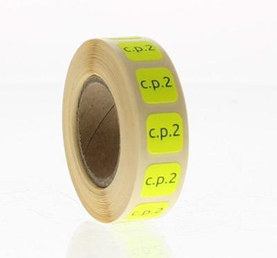 Brocacef Strooketiket controle paraaf 2