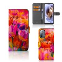 Hoesje Motorola Moto G31 | G41 Tulips Hoesje Motorola Moto G31 | G41 Tulips