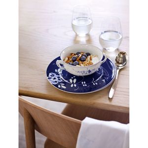 Villeroy & Boch Old Luxembourg Brindille Ontbijtbord Rond Porselein Blauw, Wit 1 stuk(s)