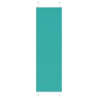 Pliss rolgordijn 65x200 cm stofbreedte 64,4 cm petrol groen