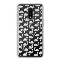 Zwanen: OnePlus 7 Transparant Hoesje