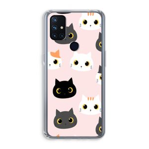 Katten: OnePlus Nord N10 5G Transparant Hoesje