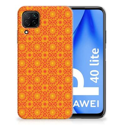 Huawei P40 Lite | TPU bumper | Batik Oranje