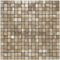 Zelfklevende Mozaïek Tegel - Afimera Mini Blokjes - Geborsteld Brons - 265x265x4mm Zelfklevende Mozaïek Tegel - Afimera Mini Blokjes - Geborsteld Brons - 265x265x4mm