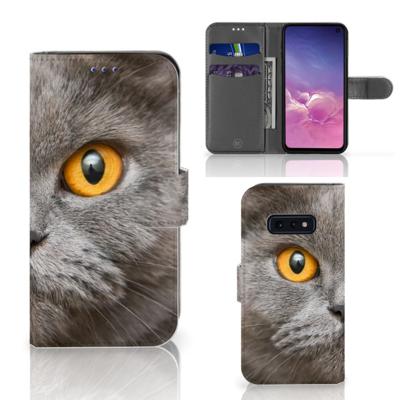 Telefoonhoesje | Met pasjeshouder | Samsung Galaxy S10e Britse Korthaar