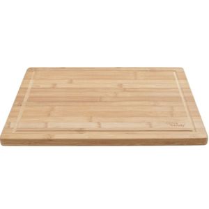 Snijplank bamboe hout rechthoek 34 cm