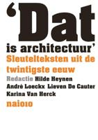 Dat is architectuur (Hardback)