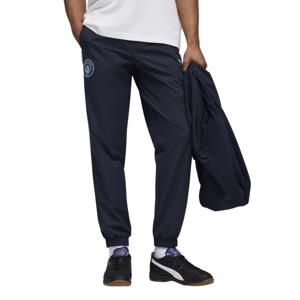 PUMA Manchester City Pumatech Trainingsbroek Woven 2025-2026 Donkerblauw Lichtblauw