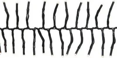 Luca Lighting LED kerstverlichting cluster besjes 768 lampjes groen 5,6m, classic wit