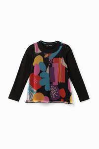 Tulen shirt met print - BLACK - 11/12