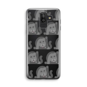 Cats: Samsung Galaxy J8 (2018) Transparant Hoesje