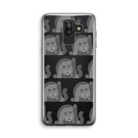 Cats: Samsung Galaxy J8 (2018) Transparant Hoesje