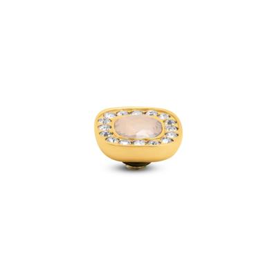 Melano Twisted Cushion Steentje Golden Shadow | Goud