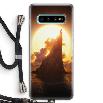 Children of the Sun: Samsung Galaxy S10 Plus Transparant Hoesje met koord