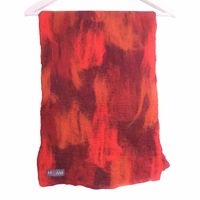 Gevilte Sjaal (Rood/Oranje)
