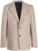 Lanvin blazer en laine vierge - Marron