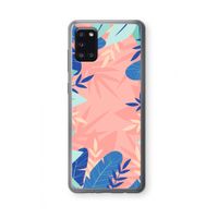 Tropisch: Samsung Galaxy A31 Transparant Hoesje