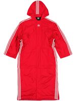 Balenciaga x adidas parka légère à logo Trefoil - Rouge