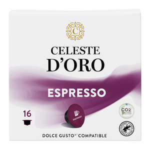 Celeste d'Oro - Finest Espresso - 16 DG cups