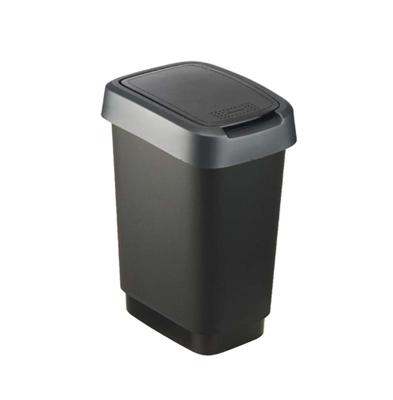 ROTHO Twist Silver - prullenbak - 25l