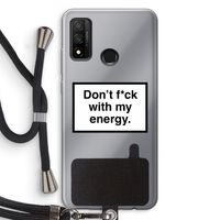 My energy: Huawei P Smart (2020) Transparant Hoesje met koord