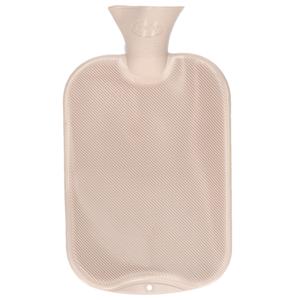 Warmwater kruik - 2 liter - beige - winter kruiken