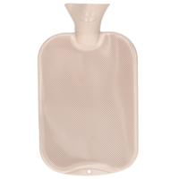 Warmwater kruik - 2 liter - beige - winter kruiken   -