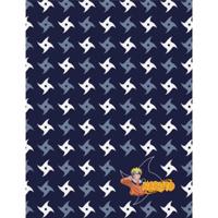 Naruto shurikens fleece plaid 180 x 200 cm - polyester