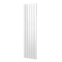 Plieger Cavallino Retto designradiator verticaal dubbel middenaansluiting 1800x450mm 1162W wit 7253032