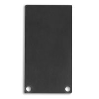 Eindkap E50 zwart voor LED profiel PN6 2 stuks