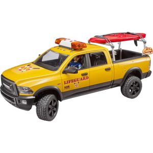 bruder Dodge RAM 2500 Reddingsbrigadeauto met strandwacht modelvoertuig 02506