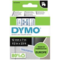 DYMO 45014 Labeltape Polyester Tapekleur: Wit Tekstkleur: Blauw 12 mm 7 m