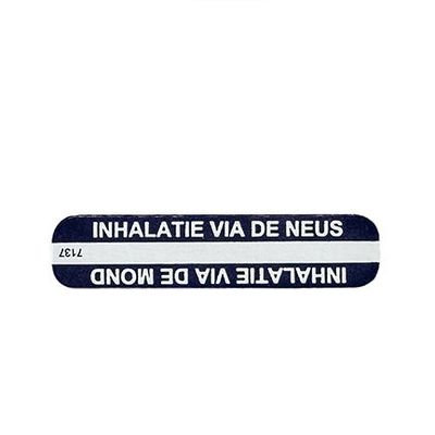Sticker inhalatie neus/mond