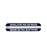 Sticker inhalatie neus/mond