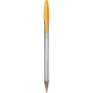 Bic balpen Cristal Multicolour, etui van 15 stuks in geassorteerde kleuren