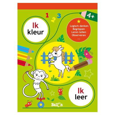 Standaard Uitgeverij Ik kleur, ik leer 4+