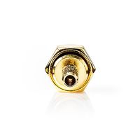 Nedis SMA-Connector | Recht | Male | Verguld | 50 Ohm | Krimp | Diameter kabelinvoer: 2.55 mm | Metaal | Goud | 2 Stuks | Envelop - CSGP02900GD - thumbnail