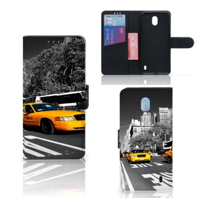 Nokia 1 Plus | Flip Cover | New York Taxi