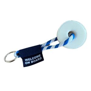 Captain&apos;s Collection Sleutelhanger Drijvend Neopreen Welcome On Board Default
