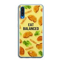 Eat Balanced: Samsung Galaxy A50 Transparant Hoesje