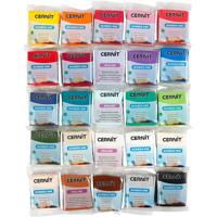 Cernit , inhoud kan variëren , diverse kleuren, 25x56 gr/ 1 doos
