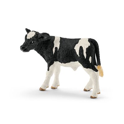 Schleich farm world zwartbont kalf 13798