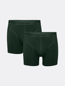 Zaccini - heren boxershort groen - 2-pak