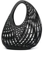 Mugler sac cabas à découpes - Noir Mugler sac cabas à découpes - Noir