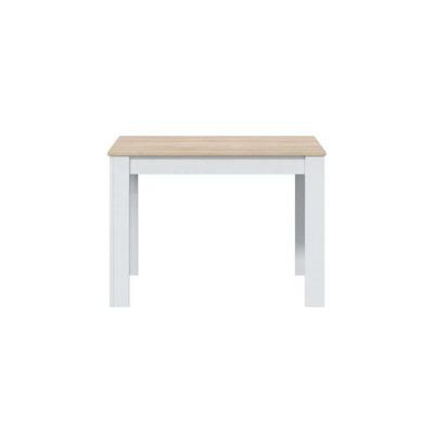 LILIAN eettafel L109 x P67cm - Wit / Hout