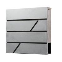 Brievenbus brasq pb200 deluxe wand rvs