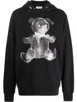 Philipp Plein hoodie à imprimé ourson - Noir - thumbnail