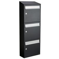 Allux Flow Set 3-Hoog Met Dak Zwart - 40040070_1x3d