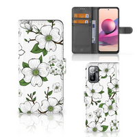 Xiaomi Redmi Note 10/10T 5G | Poco M3 Pro Hoesje Dogwood Flowers - thumbnail